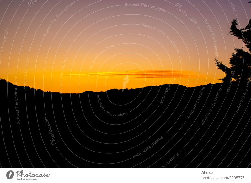 Black and dusk beauty calm environment glow high hiking hill horizon landscape light majestic nature peak range scenery sundown sunrise tranquil sunshine lonely