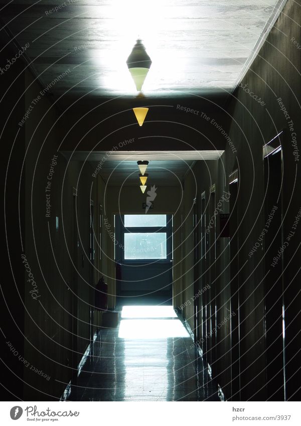 hallway Hallway Light Architecture Shadow Corridor