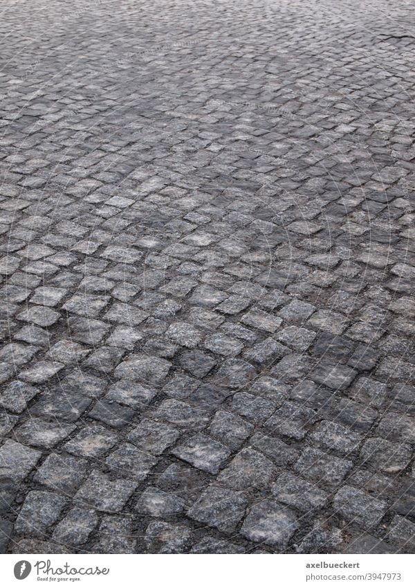 cobblestones Cobblestones Street paving Pavement Paving stone Abstract paved Gray Pattern Stone Lanes & trails Traffic infrastructure Deserted