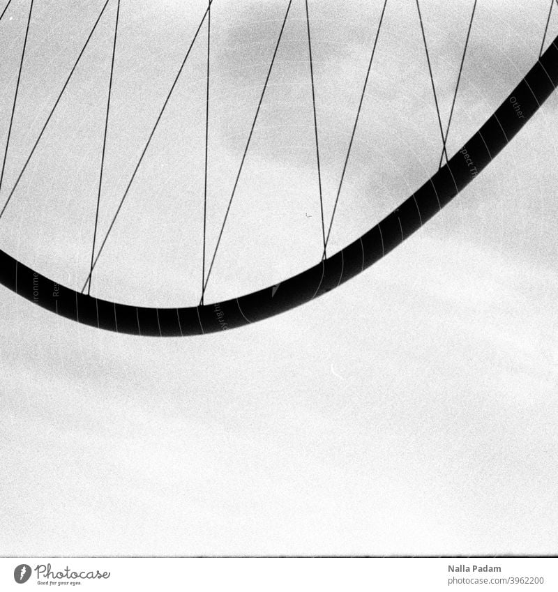 Bridge arch upside down Analog Analogue photo Black & white photo black-and-white Architecture Exterior shot The Ruhr bridge arch Arched bridge Metal