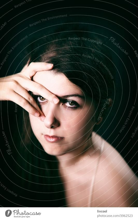 Free Photos - In This Stock Photo, A Young Woman With A Melancholic  Expression Is Standing Next To An Old, Dusty Microwave Oven In A Dimly Lit  Room. The Woman Seems To