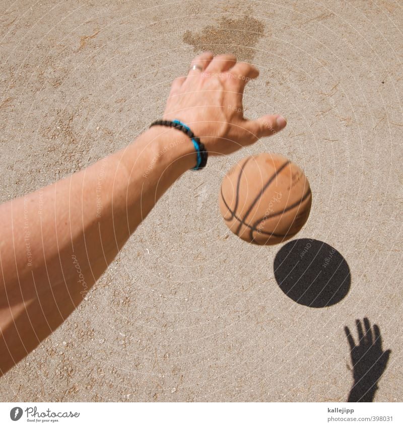 rookie Sports Fitness Sports Training Ball sports Sportsperson Human being Masculine Man Adults Arm Hand Fingers 1 30 - 45 years Playing Basketball Dribble