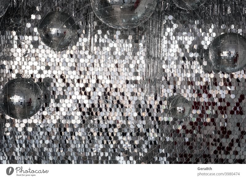 abstract disco background without people pattern close up abstraction backdrop ball black bright circle club color decor decoration design disco ball festive