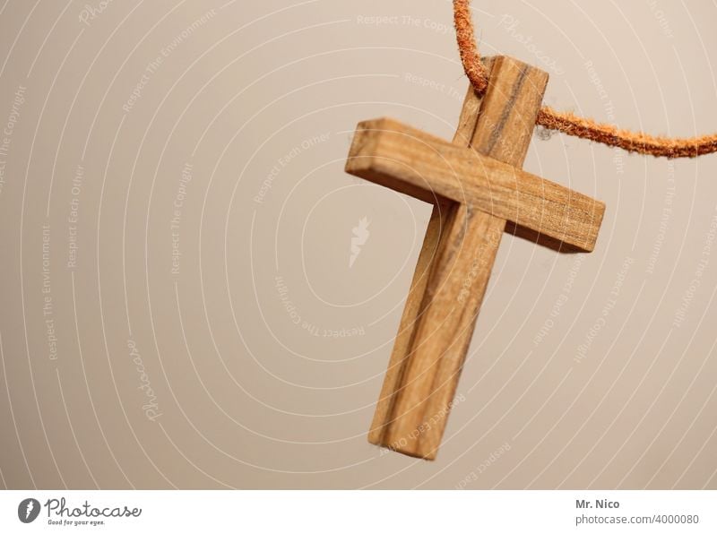 Crucifix from wood Wooden cross Chain Belief Christian cross Christianity Religion and faith Jesus Christ Symbols and metaphors Catholicism Holy God Prayer