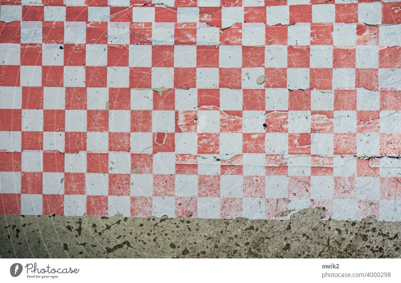 Sample copy Chessboard Subdued colour Colour photo Abstract Partially visible Square Checkered Pattern Symmetry Design Simple chequered pattern graphically