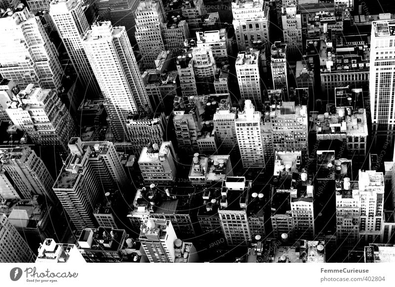 NYC (IV) Town Capital city Port City Downtown Skyline Populated Overpopulated Dream house High-rise Bank building Wall (barrier) Wall (building) Facade Trade