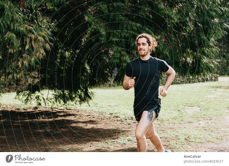 Fitness, exercise and portrait of a sports man standing arms