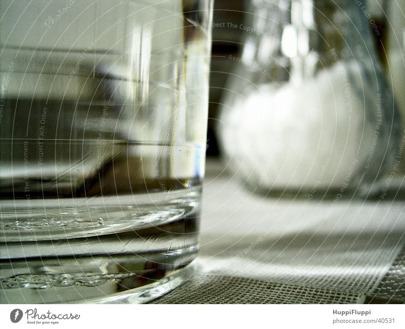 Water and sugar Sugar Table Donor Kitchen Glass photographic art