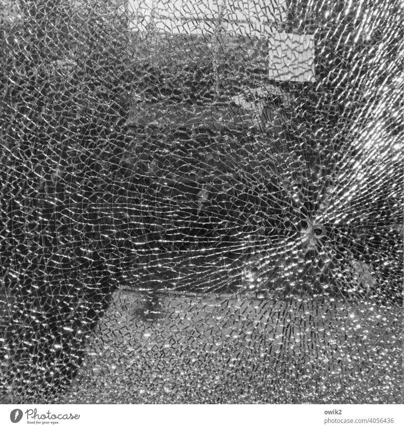 shattering window