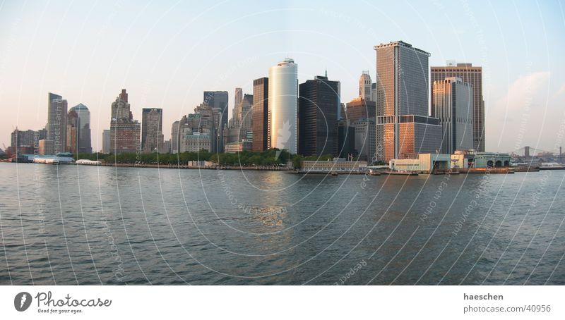Skyline Manhattan High-rise Panorama (View) North America Large Panorama (Format)