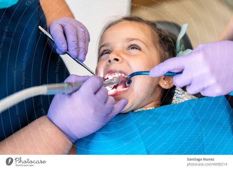 Dental Hygiene Concepts. Extreme Closeup of Female Teenager Mouth