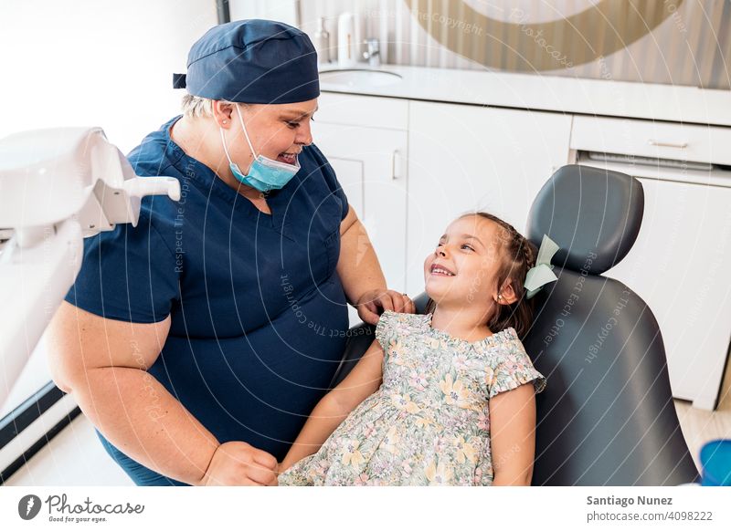 Dental Clinic Worker With Face Mask - a Royalty Free Stock Photo