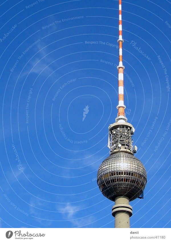 long lulatsch Alexanderplatz Architecture Berlin Berlin TV Tower Blue Sky