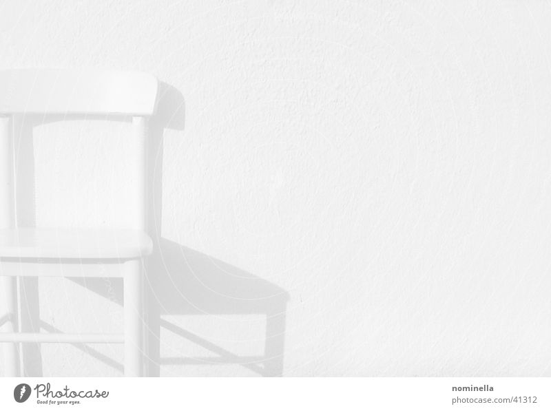 running White Wall (building) Calm Obscure Chair