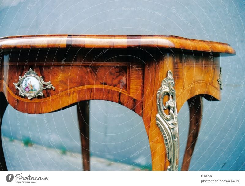table Table Wood Restoration Still Life Ancient Craft (trade) Metal