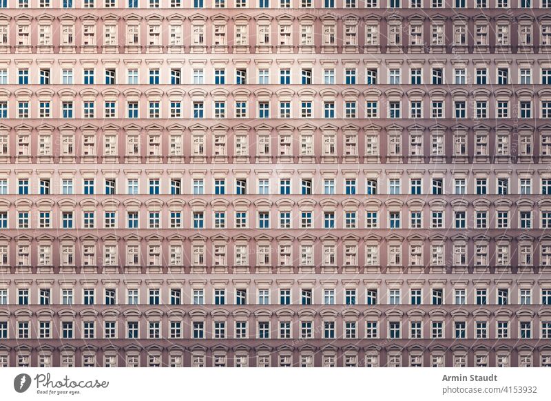 architectural pattern, windows with stucco of an old berlin house anonymity anonymous apartment architecture background big block building city construction