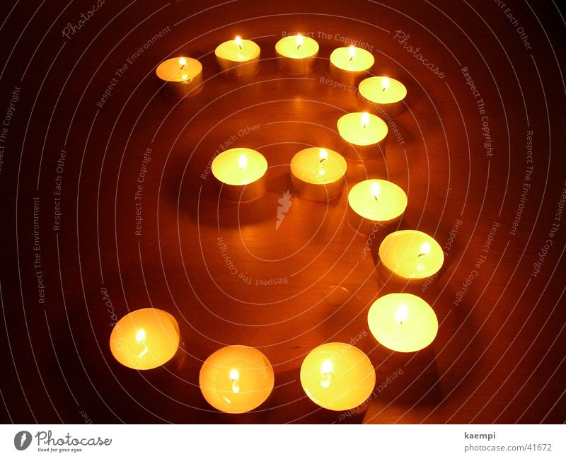 Three Light Candle Digits and numbers Bright Leisure and hobbies Warmth Light (Natural Phenomenon)