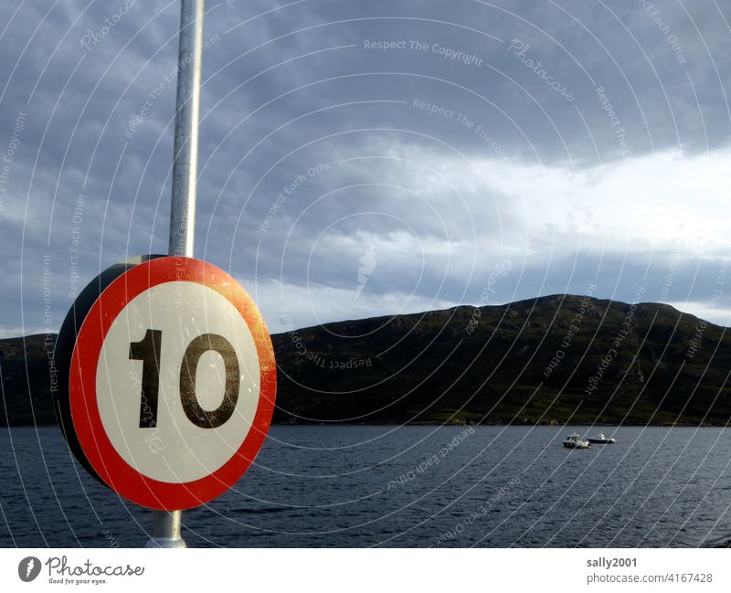 nice and slow down the coast... 10 Speed limit speed limit top speed Road sign Transport Signs and labeling Safety Signage Road traffic Warning sign Motoring