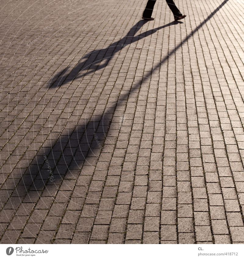 shadow play Human being Feminine Woman Adults Legs 1 Transport Pedestrian Signage Warning sign Going Walking Uniqueness Perspective To call someone (telephone)