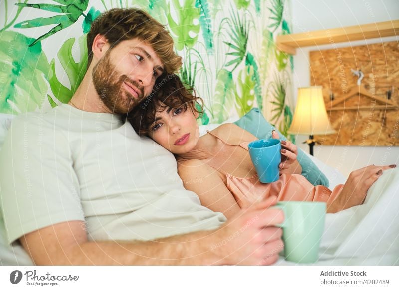 Young Couple Sleeping Image & Photo (Free Trial)