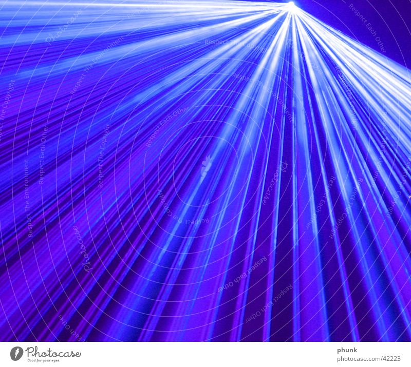 laser blue Laser Disco Light Waves Fog Photographic technology Blue shutter speed ray lightray Smoke