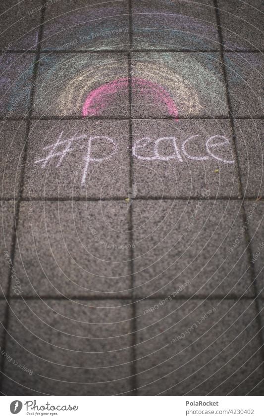 #A0# Street Painting Rainbow Peace peace hash day Movement Religion and faith religion Religion & Faith religious freedom religious studies religious war