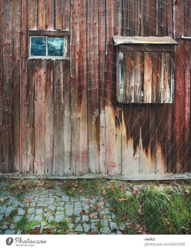Incoming Barn Wooden wall Wall (building) Subdued colour Exterior shot Colour photo Deserted Copy Space left Copy Space right Copy Space top Copy Space middle