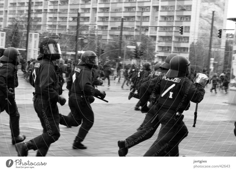 On the run Police Officer - a Royalty Free Stock Photo from Photocase