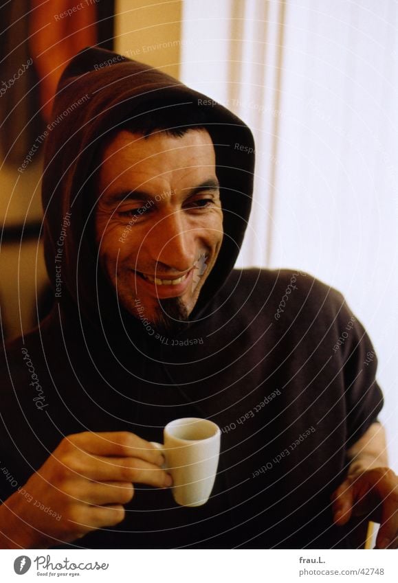 Happy Man's Face Coffee Mug