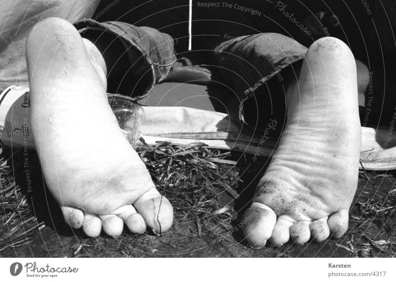 feet Tent Camping Leisure and hobbies Sleep Barefoot Human being Feet