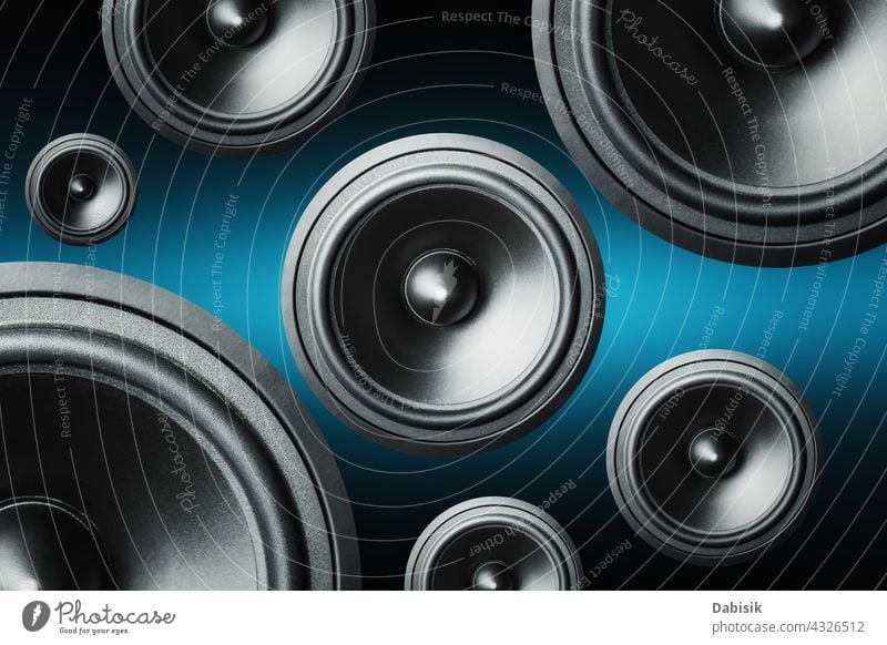 music speaker background