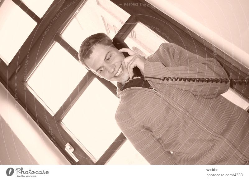 Peter Telephone Man Human being Laughter To talk To call someone (telephone)