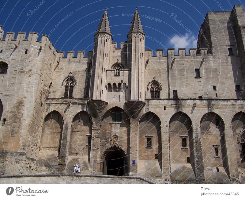 Pope's Palace in Avignon France House of worship Pope palace Southern France
