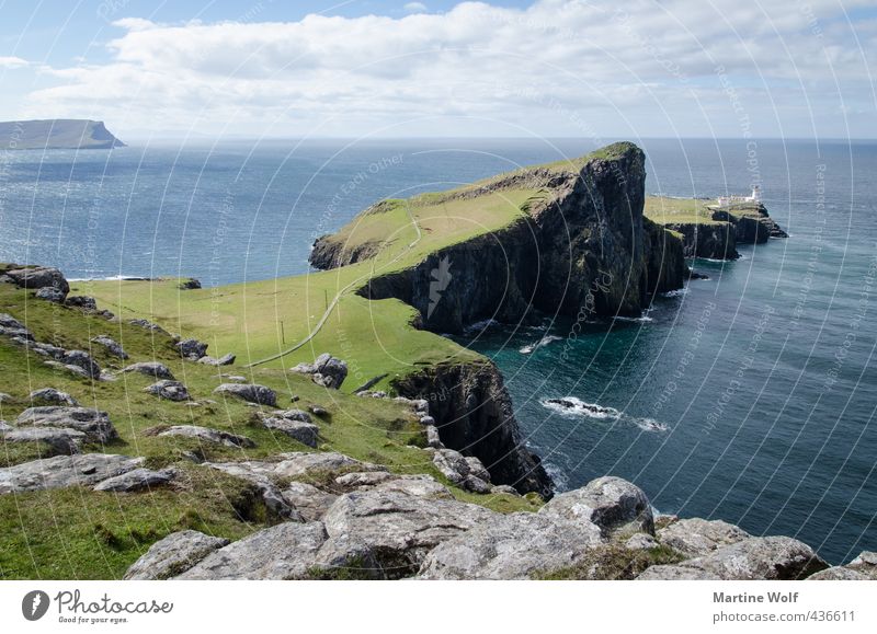 neist point Vacation & Travel Trip Far-off places Freedom Hiking Nature Landscape Ocean Atlantic Ocean Island Isle of Skye Neist Point Great Britain Scotland
