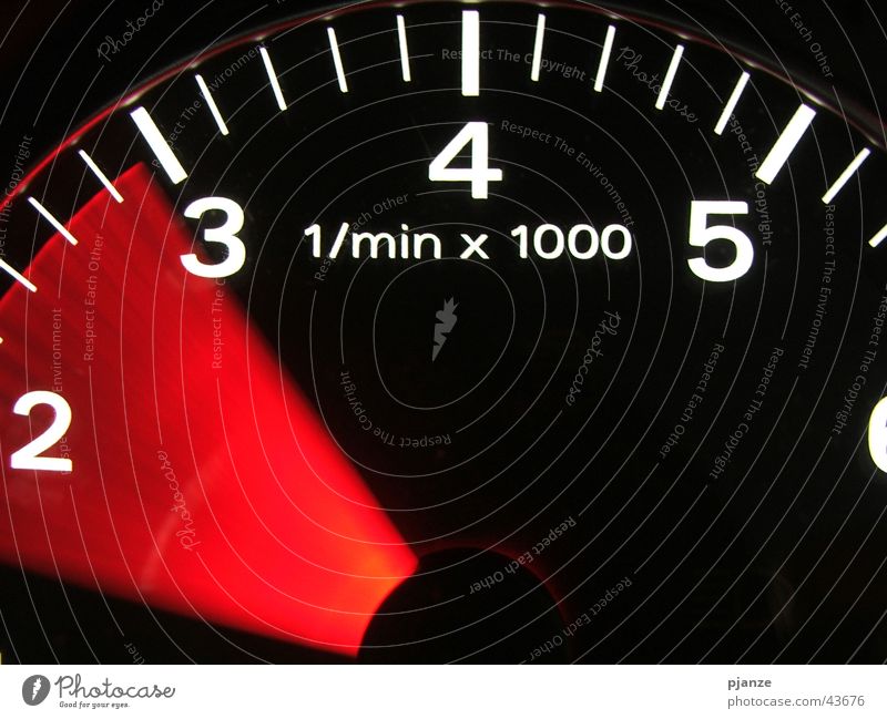 Speed me up, Scotty. Speedometer Acceleration Rev counter Transport Car speedometer lighting