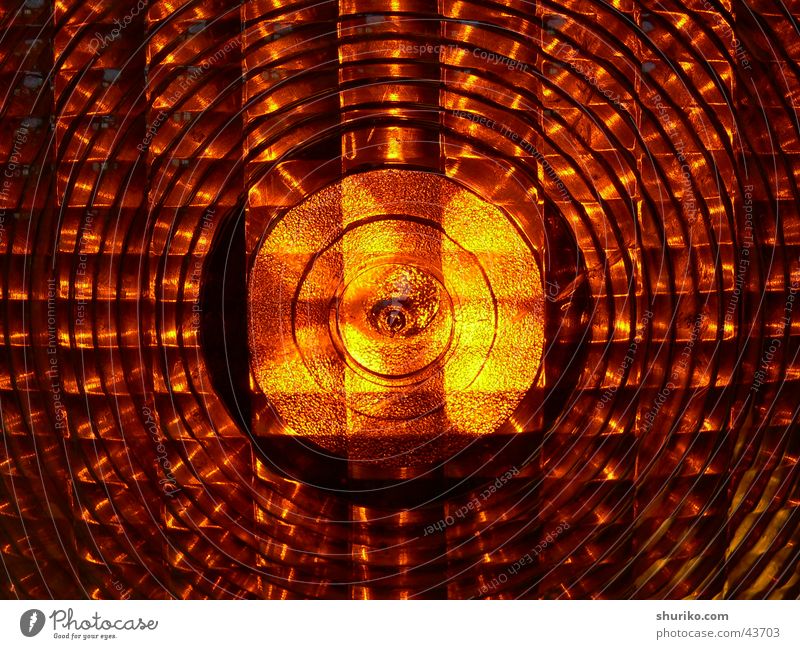 [:::orange:::] Breakage Design Visual spectacle O Physics R Warning light Electrical equipment Technology abstract Train station de Germany elliptical Plastic N