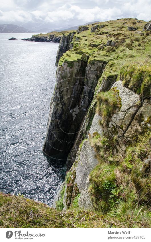 the cliffs of An Aird Vacation & Travel Trip Far-off places Freedom Nature Landscape Rock Coast Ocean Atlantic Ocean Peninsula stone coast To Aird Great Britain