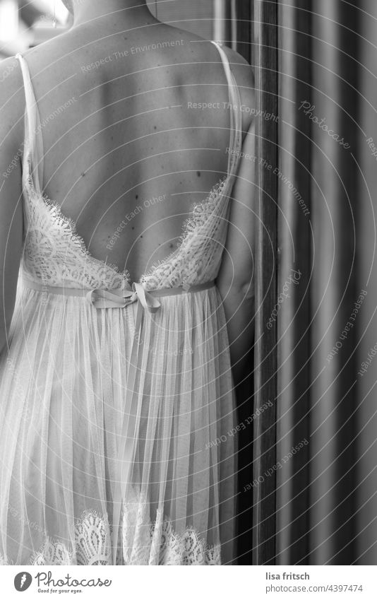 WEDDING DRESS - LOW BACK - HIPHIPHURRA - a Royalty Free Stock