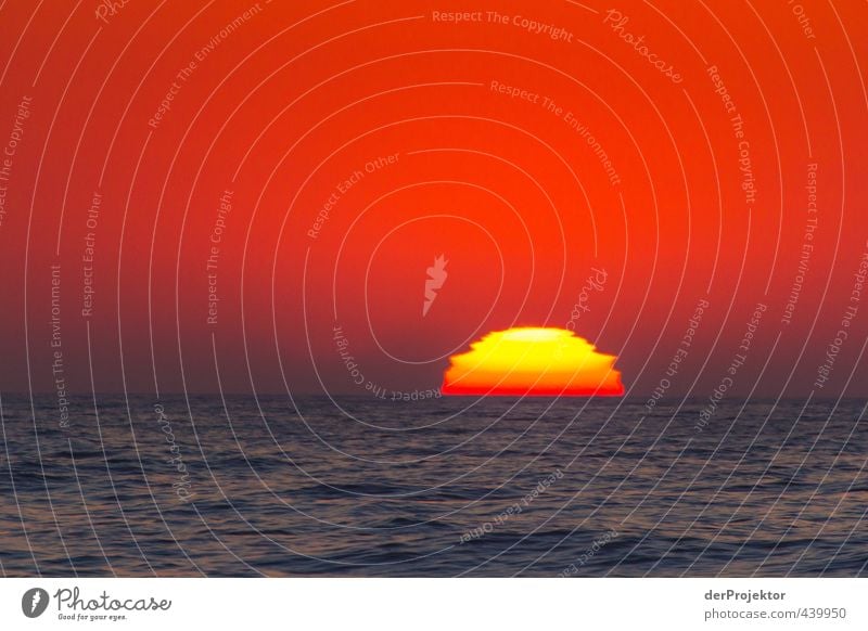 Sunset á la Commodore 64 or Tetris - a Royalty Free Stock Photo from  Photocase