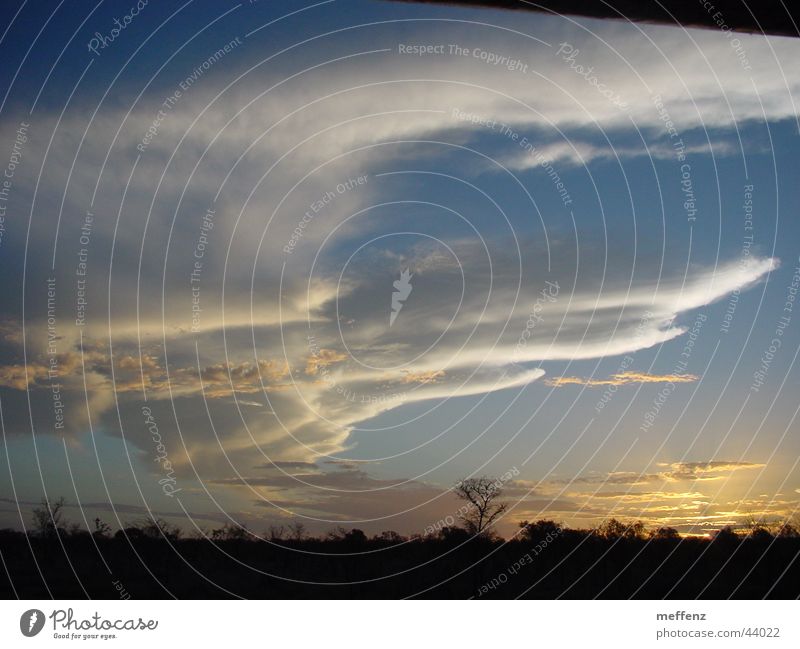 outback sky Outback Australia Sunset Clouds Dream