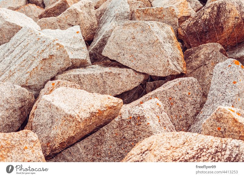 big granite stones piled up - a Royalty Free Stock Photo from Photocase