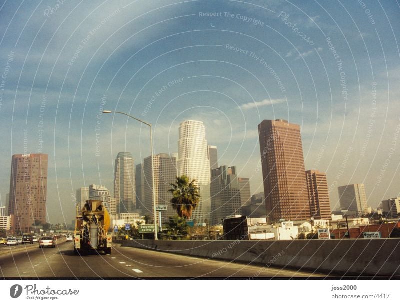 Los-Angeles Los Angeles Photographic technology Skyline USA