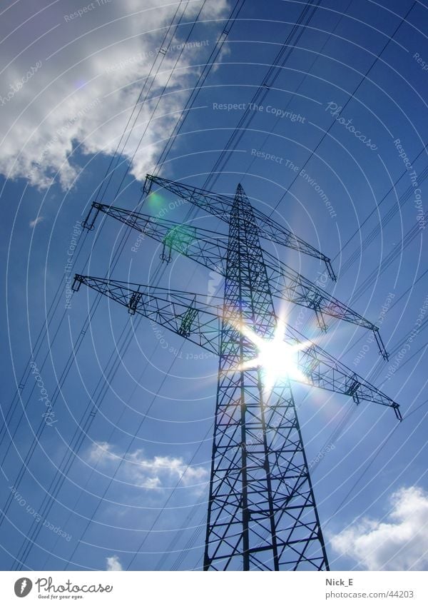 pylon Electricity pylon High voltage power line Power transmission Electrical equipment Technology UCTE