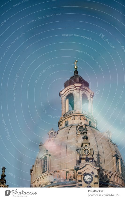 #A0# Dresden's Old Lady I Dresden Church of Our Lady Dresden Old Town Frauenkirche Domed roof dome Baroque Old fashioned Historic Historic Buildings Protestant