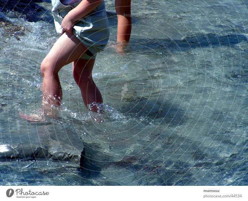 sandpiper Child Refrigeration Wet Amusement Park Playing Navigation Water Legs Feet Joy