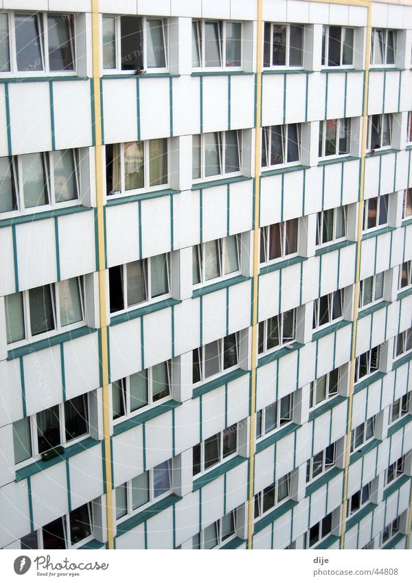 student dorm Student accommodation Residential accommodation University & College student Room Chemnitz Window Vantage point White Flat (apartment)