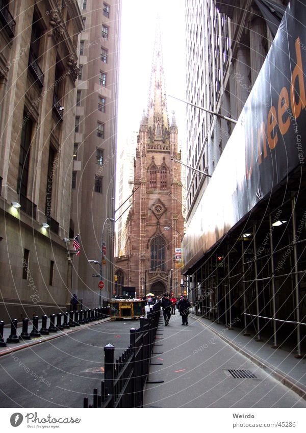 ..:: NYC ::... New York City Alley Sidestreet North America Religion and faith Architecture
