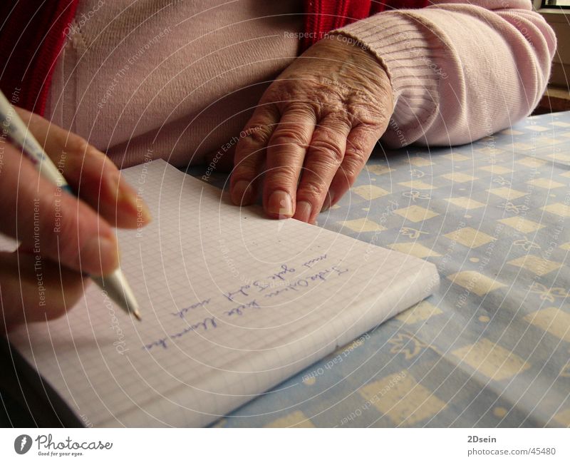 hands Hand Senior citizen Grandmother Human being Female senior
