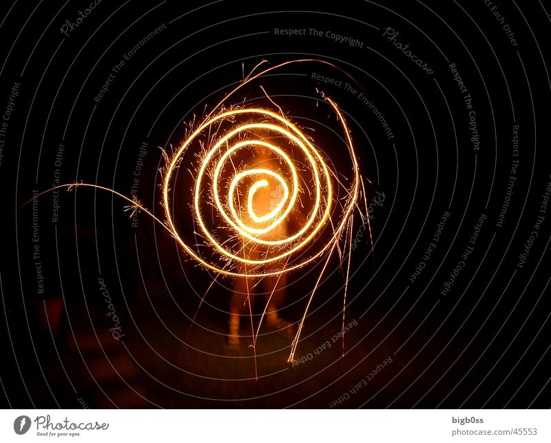 luminous spiral Spiral Long exposure 1st of August Spark stlye bigb0ss