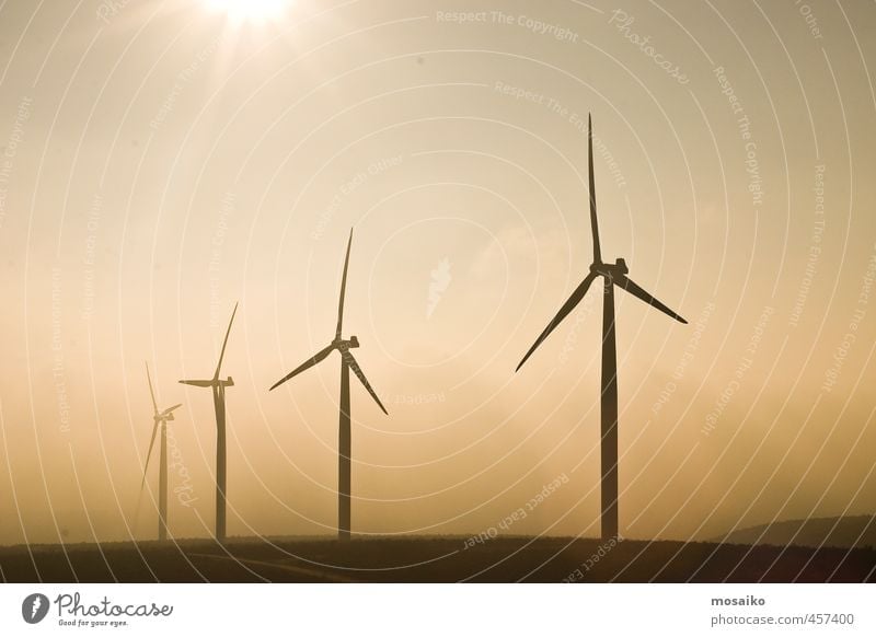wind energy - windmill - climate change - renewable energy Industry Technology Energy industry Renewable energy Wind energy plant Energy crisis Environment Sky